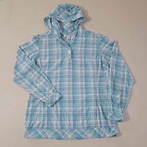 Gander Mountain Guide Series Women’s Tech Hooded UV Plaid Hiking Shirt